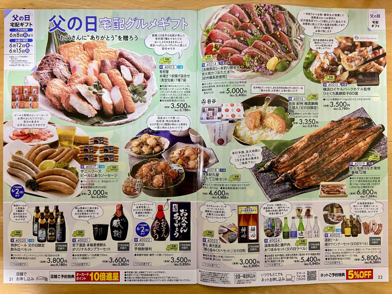 スーパーセンターオークワ 幸田店で母の日父の日ありがとうギフト